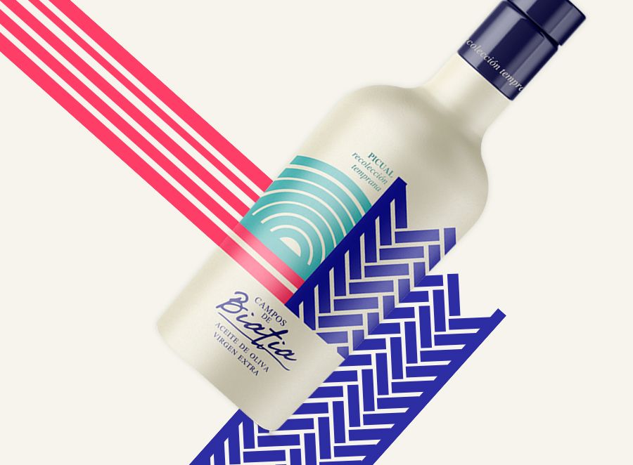 Campos de Biatia Rediseño de marca y arquitectura de gama para AOVE premium