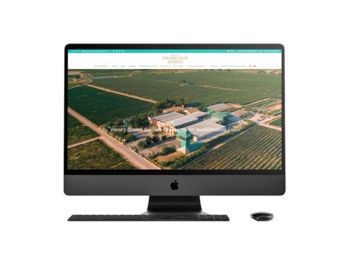 Diseño web Corporativa Bodegas Francisco Gómez
