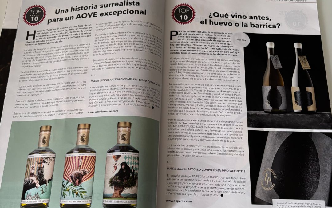 Entramos en el TOP 10 de 2024 en la revista InfoPack