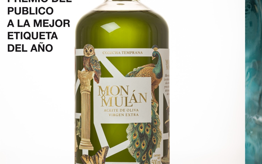 Premio del público a la mejor etiqueta del año para AOVE MONMULAN